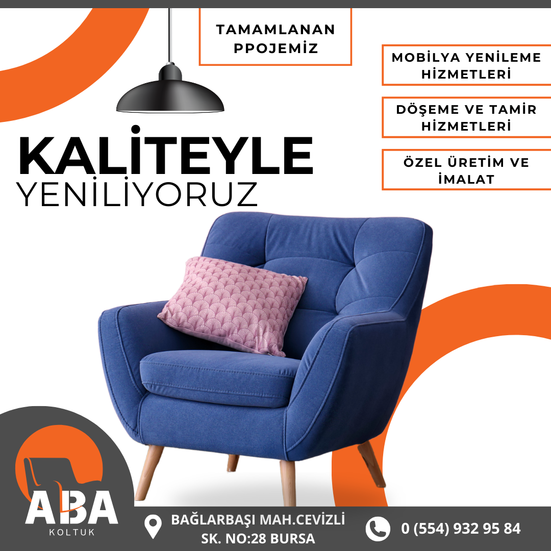 Bursa Sandalye Kaplama: Küçük Dokunuşlarla Büyük Farklar